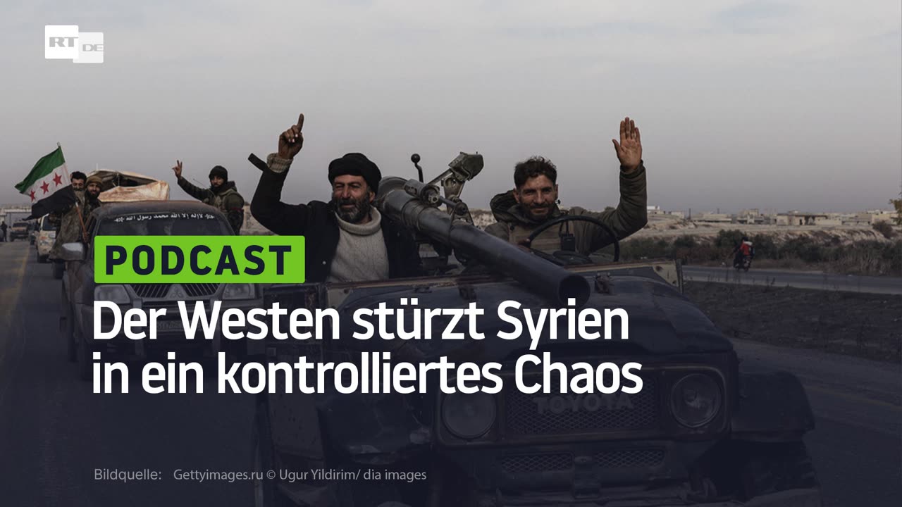 Der Westen stürzt Syrien in ein kontrolliertes Chaos