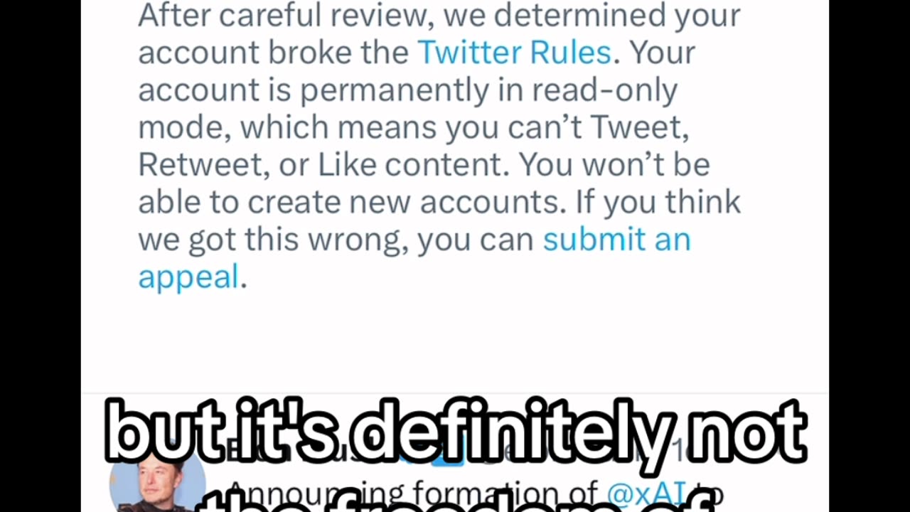 Marco reviews no longer has freedom of speech on #twitter