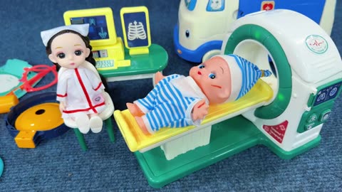 Unboxing Doctor toys,Ambulance Playset |ToysUniverseLoading