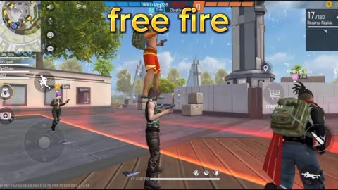 FREE FIRE,VENCENDO A GUERRA