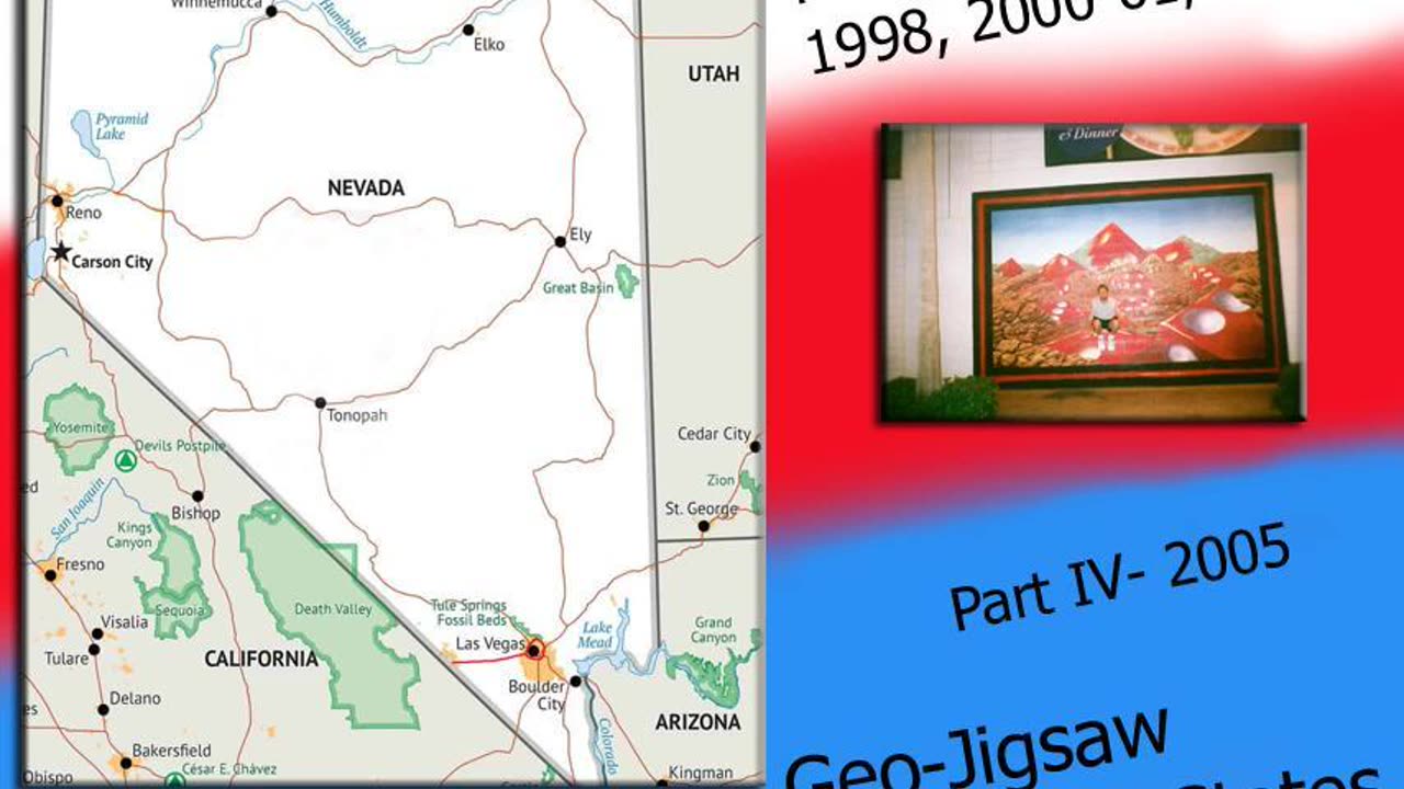 Geo-Jigsaw: #1 U.S. (10) Nevada Pt. 4