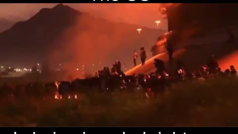 The US is being invaded right now as a Christmas gift to you and your president is allowing it