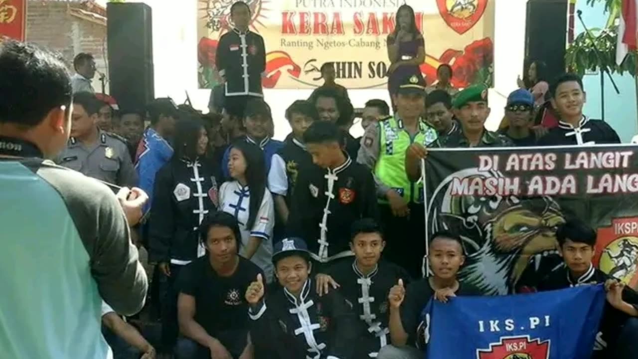 Suasana Halal Bihalal IKSPI Kera Sakti Ranting Ngetos Cabang Nganjuk Tahun 2017