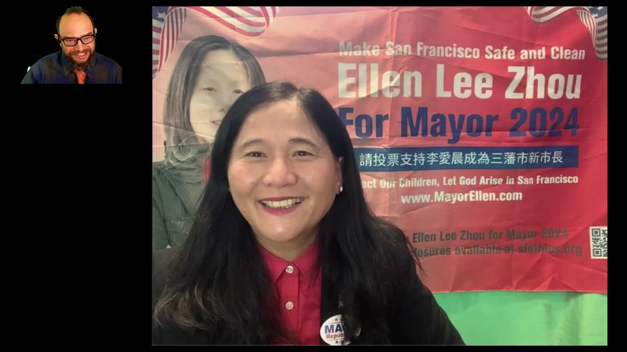 Exclusive Interview with San Francisco's Ellen Lee Zhou #election2024