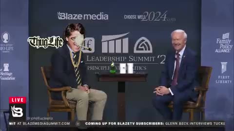 Thug Life - Tucker covid answer "Zero"