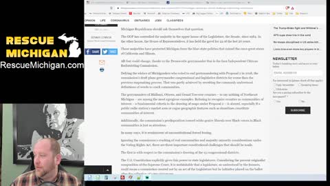 No Easy Answer Democrat-Controlled Gerrymandering in Michigan