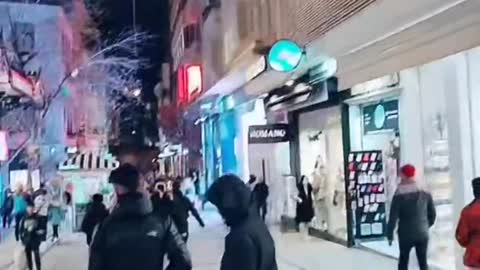Andrew Tate support protest in Greece to free him