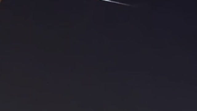 Unknown flying object spotted last night