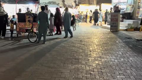 pakistan lahore food street walking tour tasty food