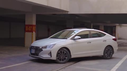 "Driving into the future with style and efficiency. #HyundaiElantra"