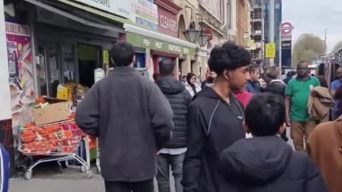 In many areas of London there are no more English people and almost all women