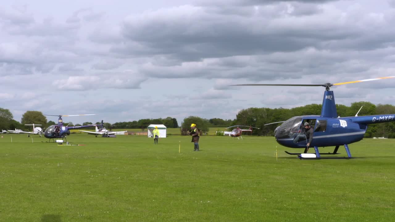 Airshow Stunts Of Helicopters