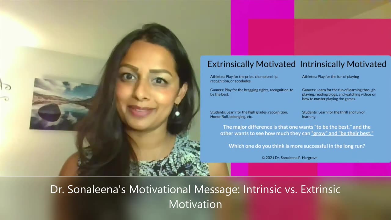 Are you intrinsically or extrinsically motivated?