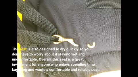 View Comments: Ocean Kayak Comfort Plus Seat Back (Black), one size
