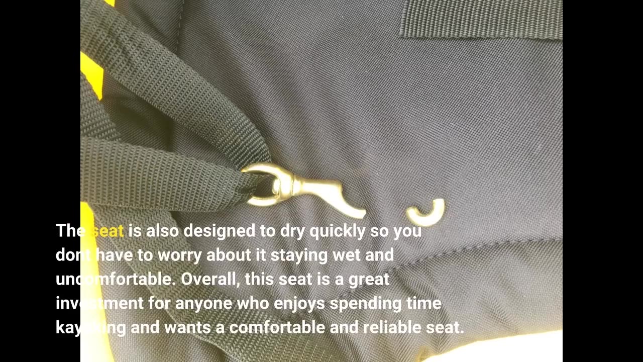 View Comments: Ocean Kayak Comfort Plus Seat Back (Black), one size