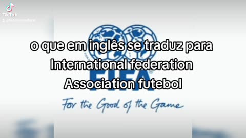 Origem da Fifa 🥱