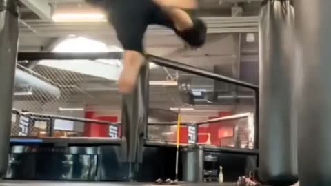 Wonderful strong kick ever