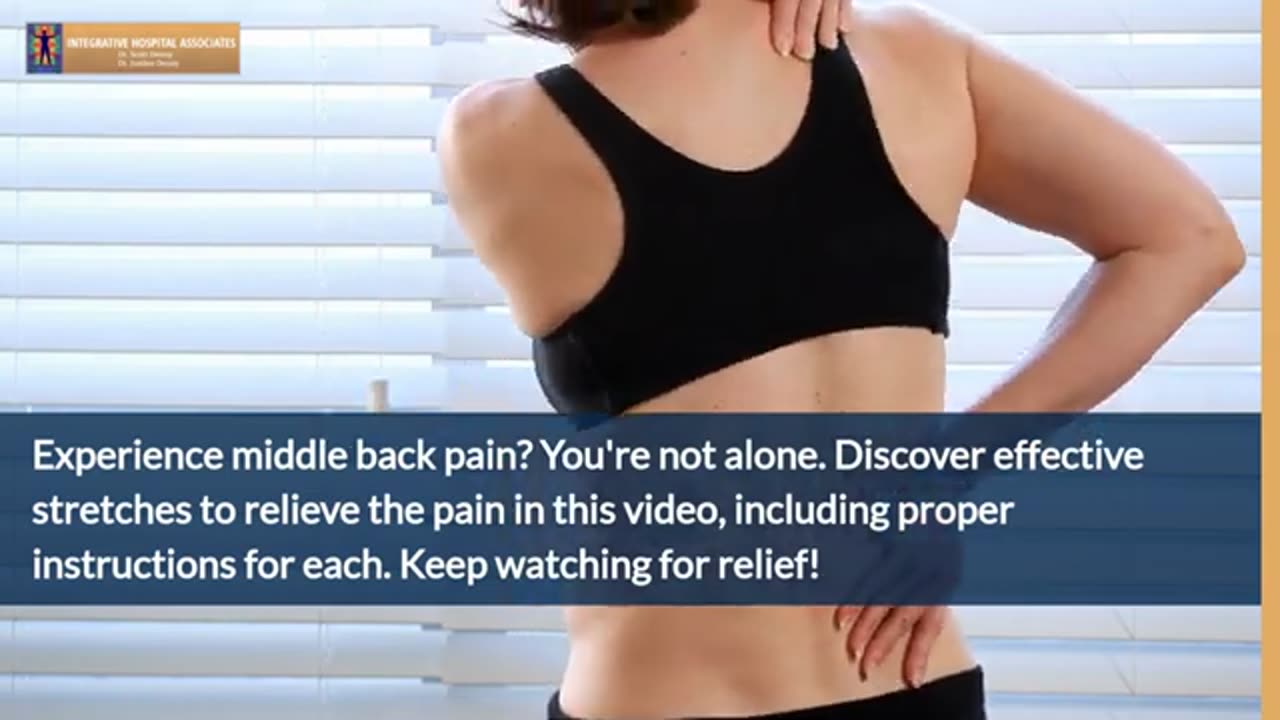 Top 3 Middle Back Pain Stretches