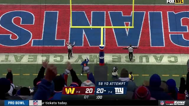 Graham Gano game-winner falls short & we have a tie