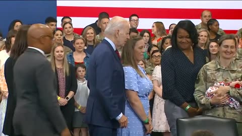 Joe Biden Gets VERY Confused After Ending His Speech In North Carolina