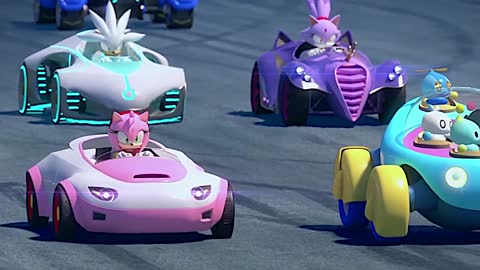 Team Sonic Racing Opening SugarCrash! (Bemax Remix) 4k HD