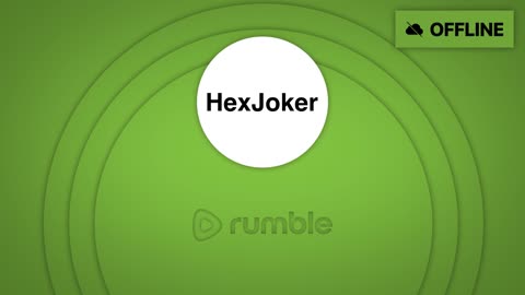 First stream on Rumble