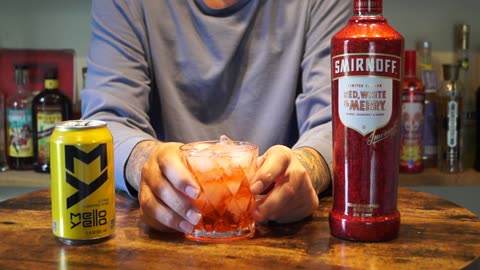 Smirnoff Red White & Merry Vodka & Mello Yello