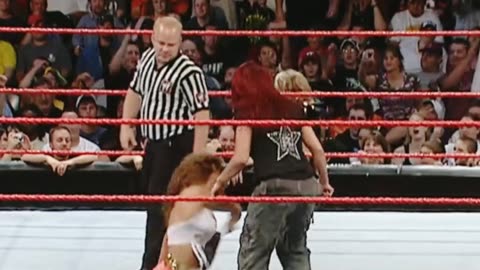 trish stratus and lita vs mickie james and alicia fox