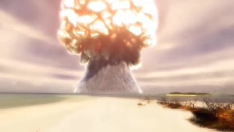 Virtual reality of the nuclear blast,has to be the one of the most terrifying video