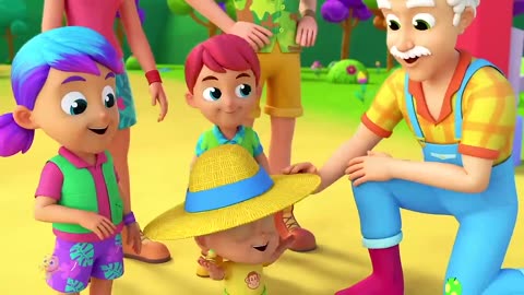 Old Farmer Joe Had A Farm _ Joe's Farm Song For Kids _ Nursery Rhymes and Baby Songs