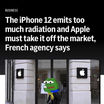 NewsFlash - iPhone 12 Emits too Much Radiation says French Agency