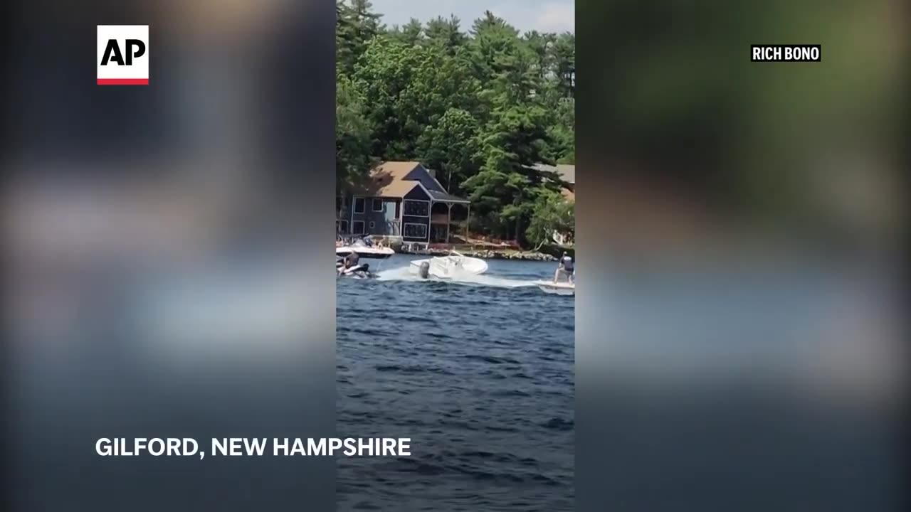 WATCH_ Teen jumps aboard and stops runaway boat in New Hampshire.mp4