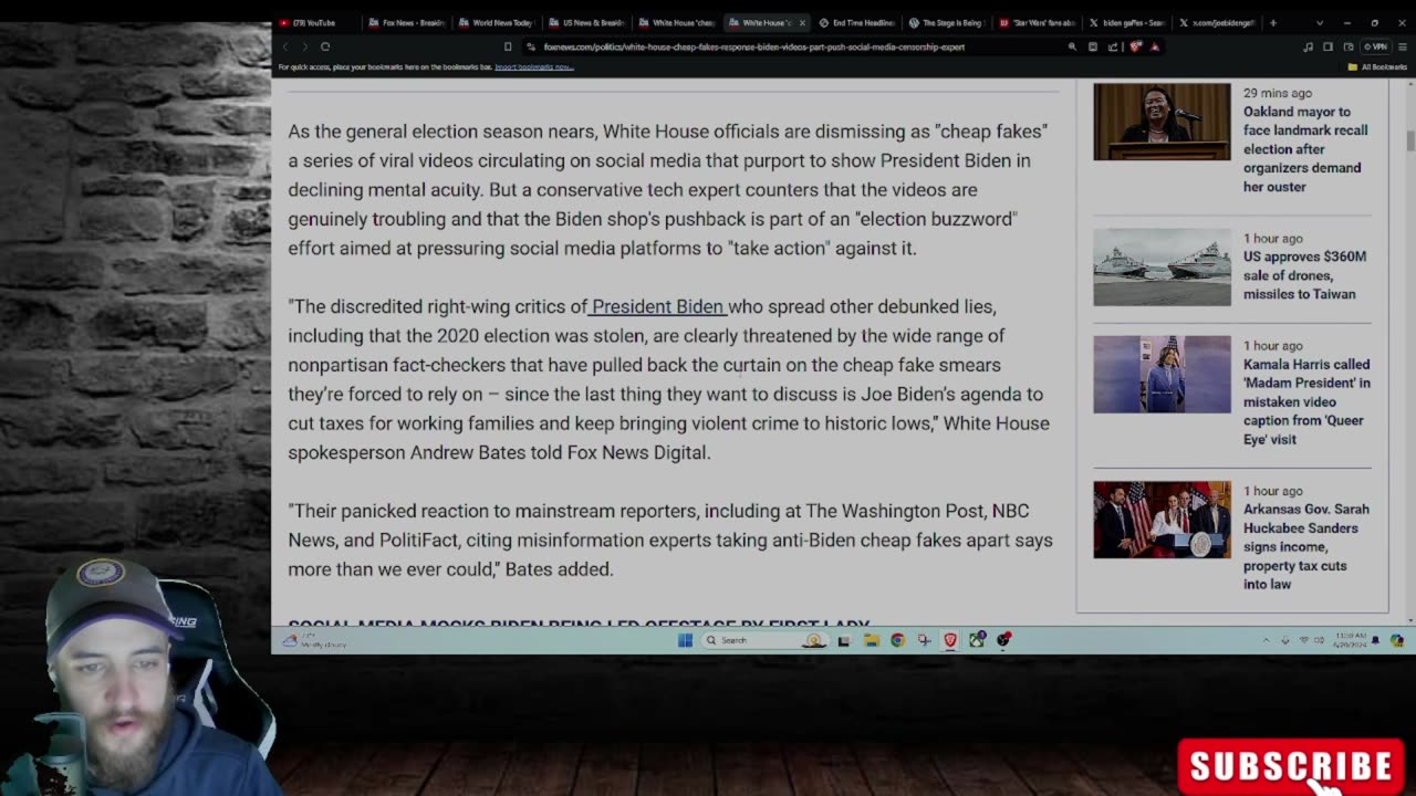 White House Gaslights Americans and calls Biden Gaffes "Cheap Fakes"