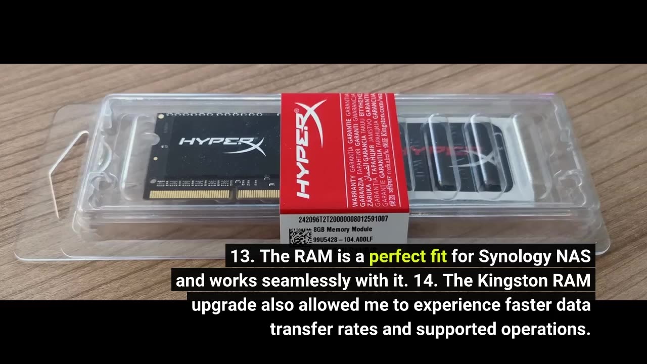 HyperX Impact HX316LS9IBK2/16 Arbeitsspeicher 1600 MHz DDR3L CL9 SODIMM 1.35 V, 16GB Kit (2x8GB)