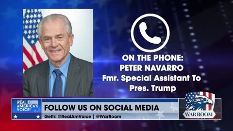 Peter Navarro talks KGB/China, and previews new podcast.