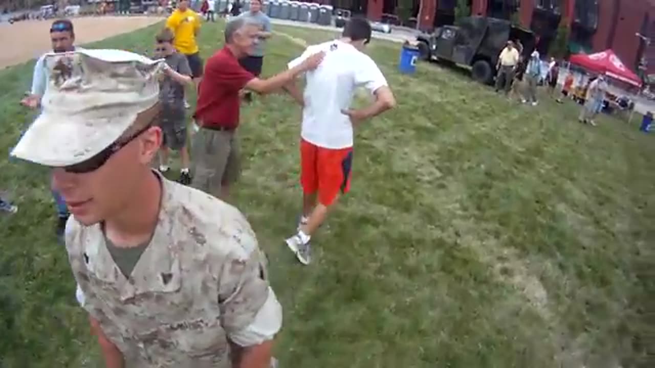 Test yourself against the Marine combat fitness test