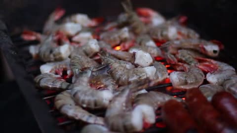 Grilled shrimp