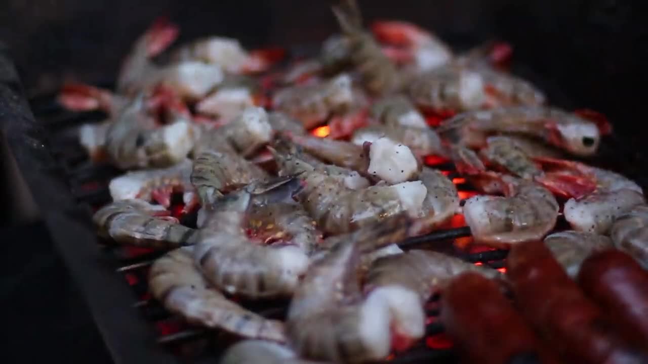 Grilled shrimp