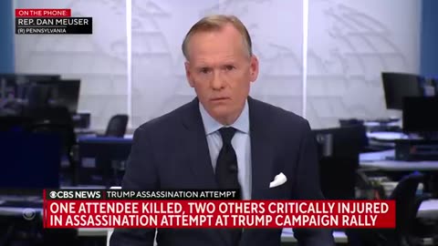 Rep. Dan Meuser was in front row of Trump rally when shots rang out CBS News