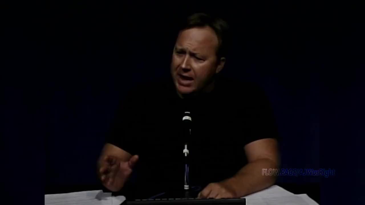 Alex Jones Has A Message For The Vaccine Nuts - 8/7/06