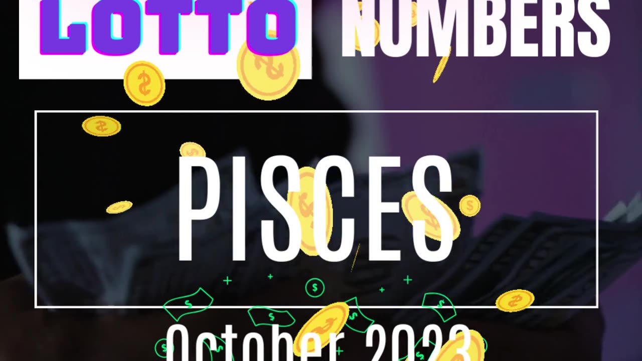 PISCES JACKPOT WINNER!!💸❤️💲💕❤️✨👉SEPTEMBER 2023❤️💲✨💕💰❤️💸✨ Lucky Lotto Numbers. #tarot #lottonumbers