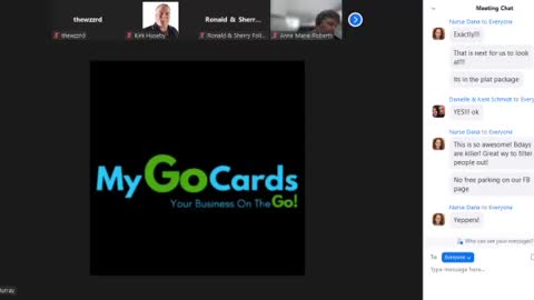 MyGoCards Training ~ 1/2/2023 (early)