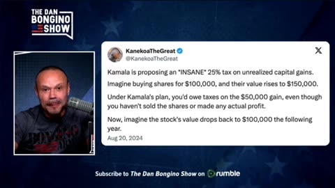 Harris wants a 25% tax on your unrealized gains tax you on the value of your home you didn't sell