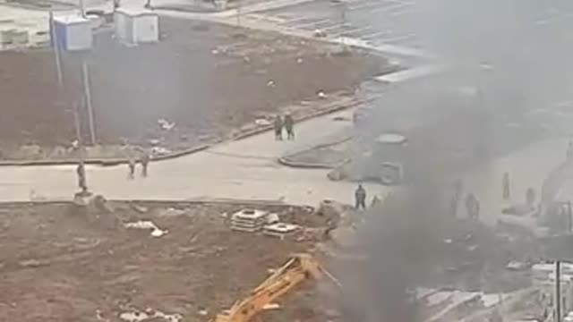 This is how they put out the fire in Russia.