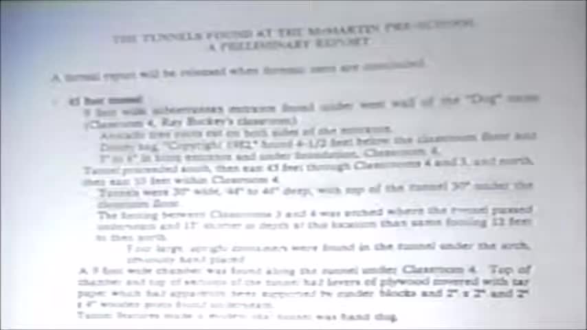 1985 McMartin Satanic Case