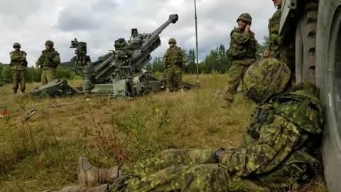 canadian artillery wake up