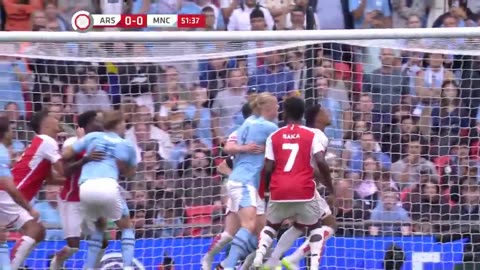 ARSENAL 1 - 1 MAN CITY ( 4 - 1 ON PENS)
