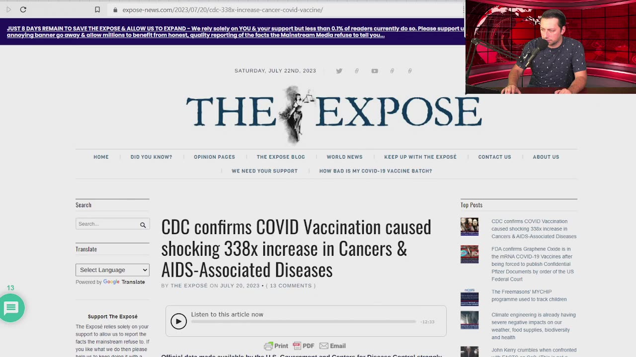MSM Claims Covid Is Back! - Media Tells People To Get NEW Injections!