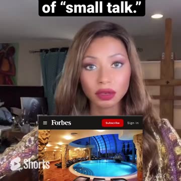 When you’re incapable of “small talk.”