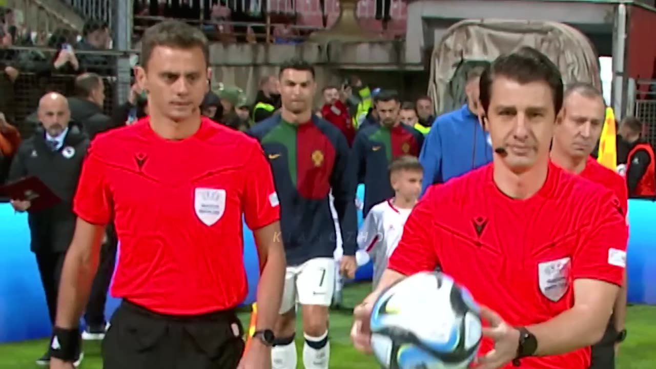 Cristiano Ronaldo vs Bosnia (October 16, 2023) · English commentary Euro 2024 qualifiers | HD 1080i